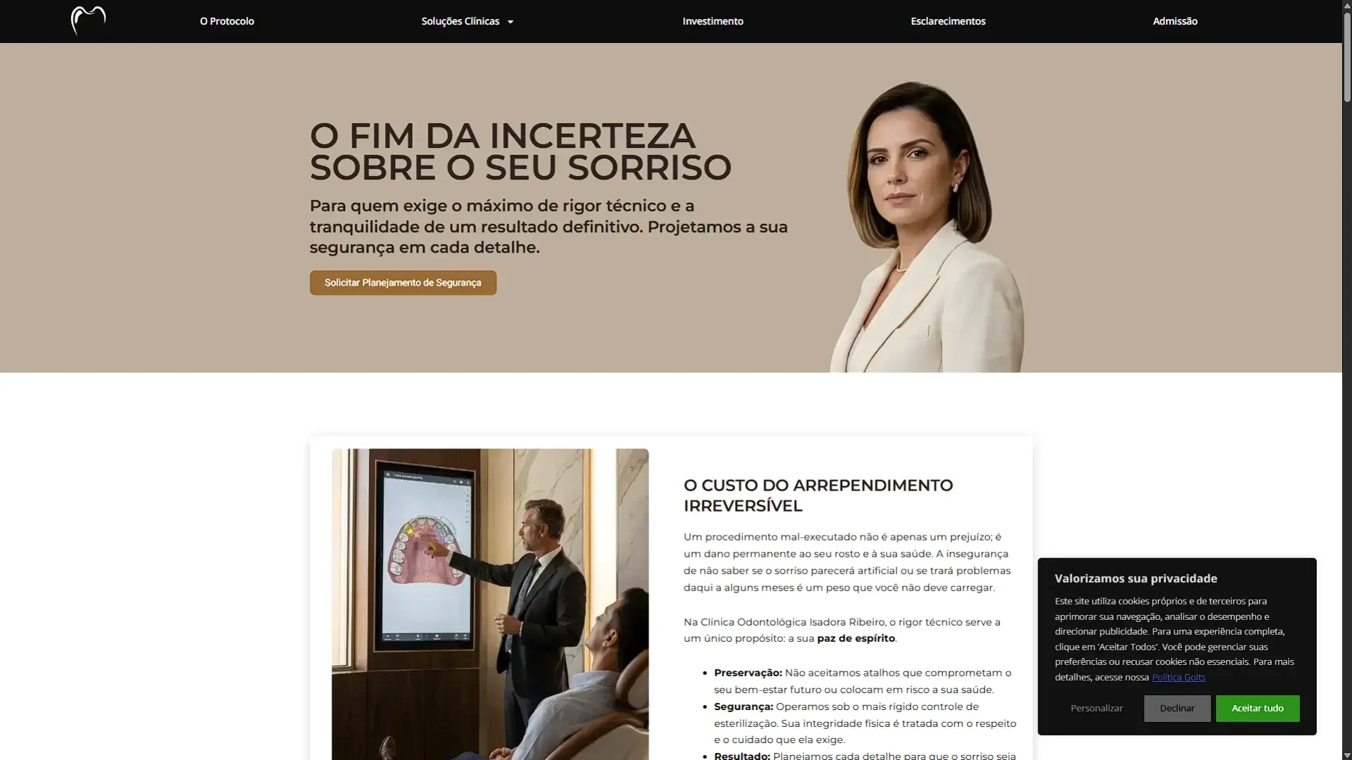 Tráfego pago para clínica odontológica - Golts criação de sites para clínicas odontológicas - Golts agência de crescimento digital