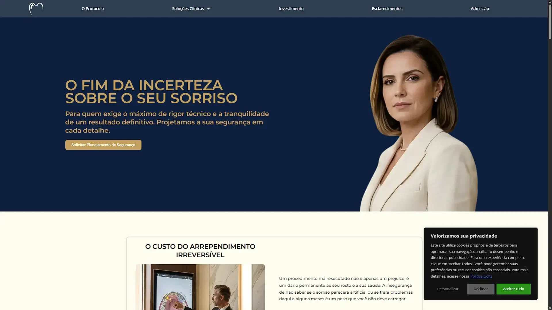 Tráfego pago para clínica odontológica - Golts criação de sites para clínicas odontológicas - Golts agência de crescimento digital-Golts agencia de crescimento digital